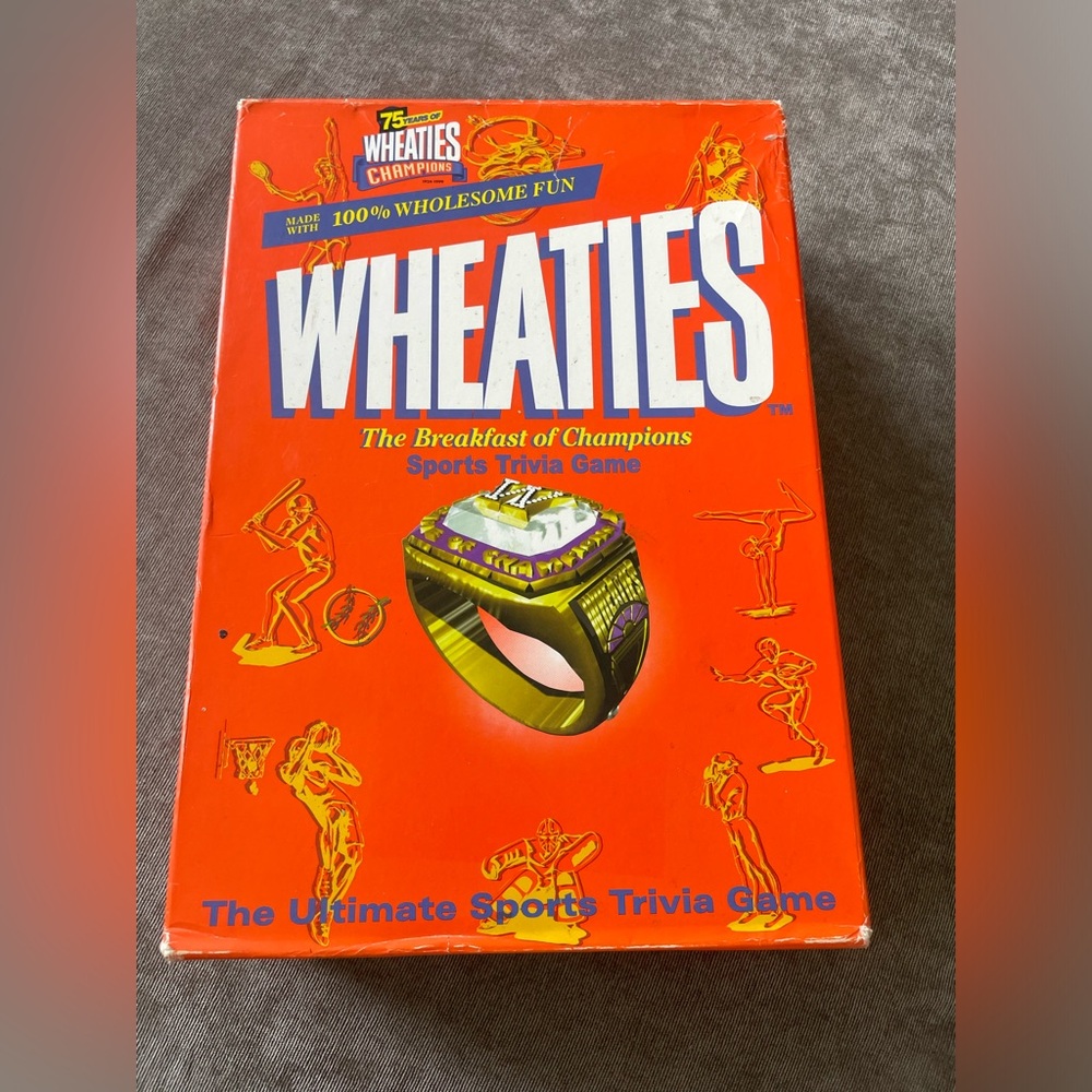 Vintage New Wheaties Sports Trivia Game